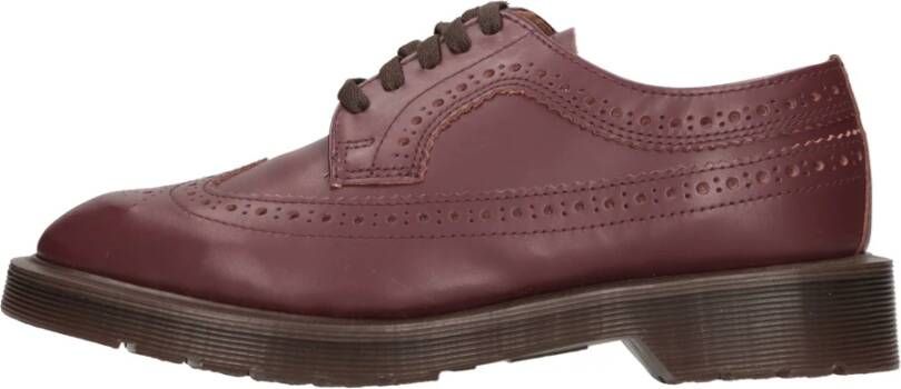 Dr. Martens Platte schoenen Bordeaux