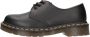 Dr. Martens 1461 Quad Smooth Leather Platform Schoenen Zwart Gepolijst Glad Black Dames - Thumbnail 37