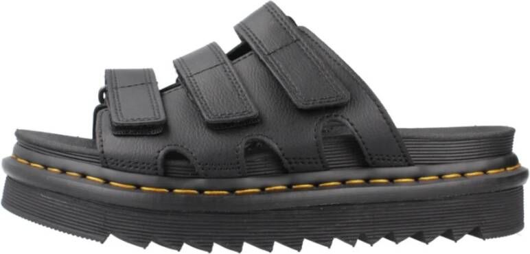 Dr. Martens Moderne Leren Slide Schoenen voor Vrouwen