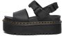 Dr Martens Dr Martens Voss Quad platform sandaal van leer - Thumbnail 3