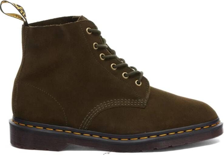 Dr. Martens Repello Calf Suede Enkellaarzen Green Heren