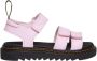 Dr. Martens Roze Athena Sandalen met Velcro Band Pink Heren - Thumbnail 1