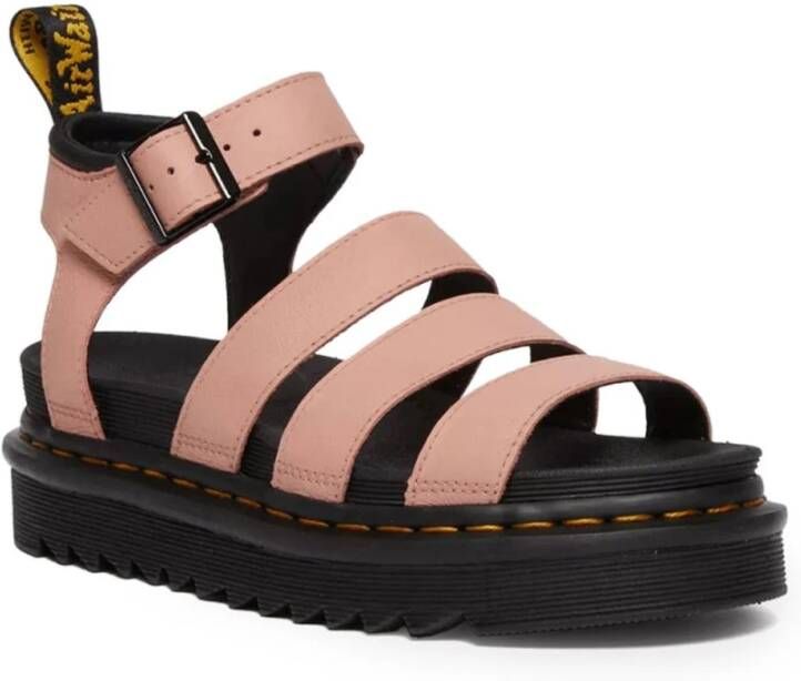 Dr. Martens Leren Sandalen met Gesp