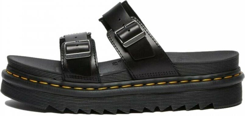 Dr Martens Myles Brando Buckle Slide Sandels Dr. Martens Zwart Heren - Foto 2