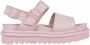 Dr. Martens Roze Leren Sandalen met Rubberen Zool Pink Dames - Thumbnail 1