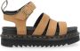 Dr. Martens Savannah Nubuck Blaire Sandalen Brown Dames - Thumbnail 1