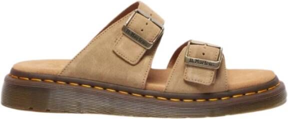 Dr. Martens Savannah Tan Suede Sandaal