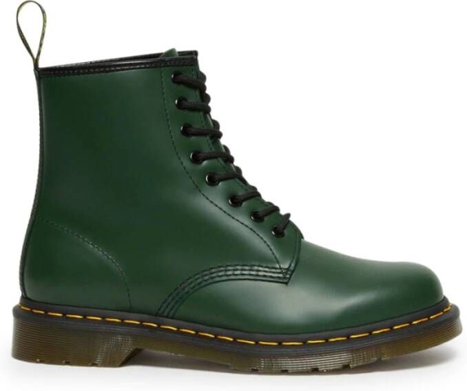 Dr. Martens Originele 1460 Laarzen in Groen Smooth Green