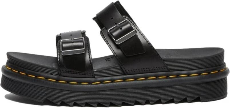 Dr Martens Myles Brando Buckle Slide Sandels Dr. Martens Zwart Heren