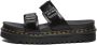 Dr Martens Myles Brando Buckle Slide Sandels Dr. Martens Zwart Heren - Thumbnail 4