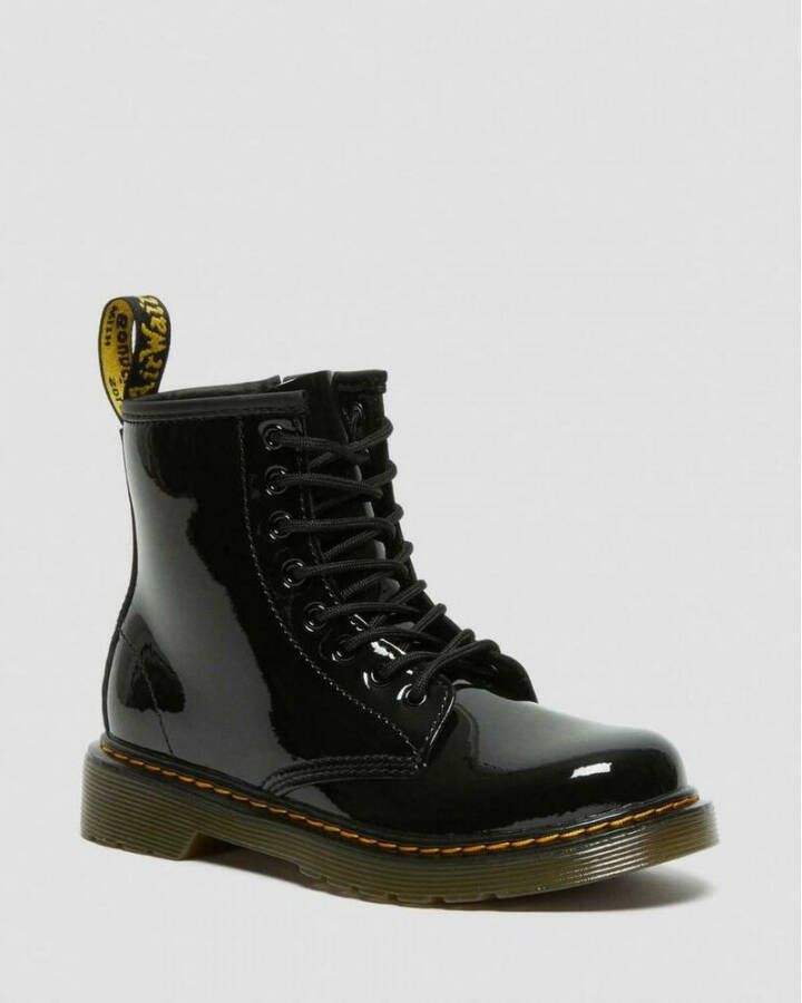 Dr. Martens 1460 Patent Kleuter Tiener leren veterboots zwart Meisjes Leer 36 - Foto 10