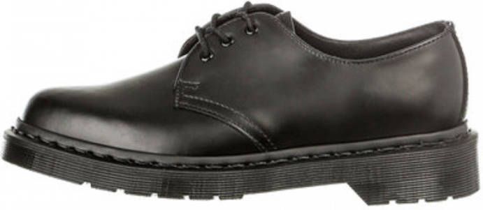 Dr. Martens Stijlvolle zwarte platte schoenen voor heren Black Heren