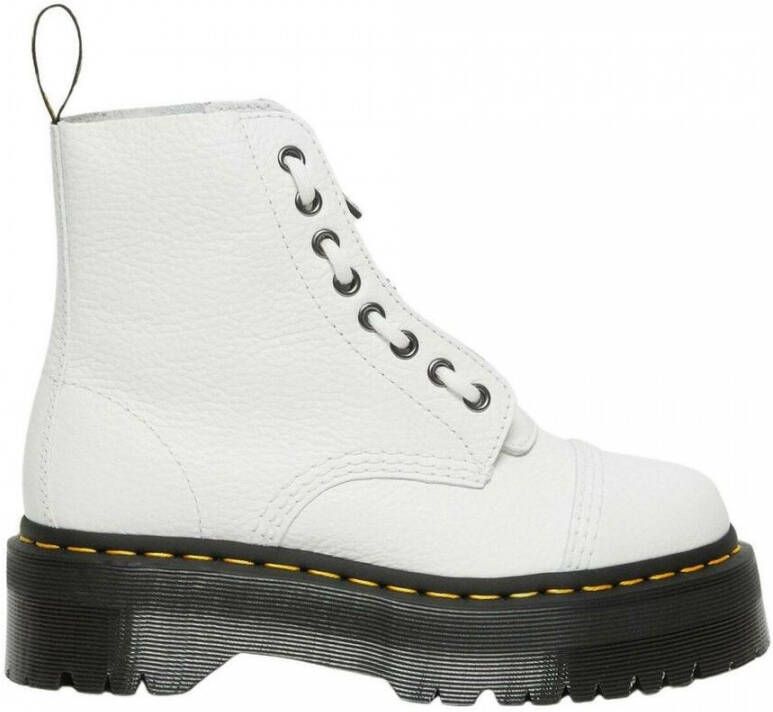 Dr Martens Sinclair Nappa Milled Nappa Leather Platform Boots Dr. Martens Wit Dames - Foto 4
