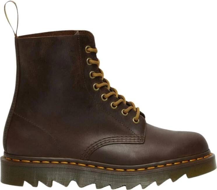 Dr. Martens Stijlvolle Bruine Laarzen voor Mannen Brown Heren