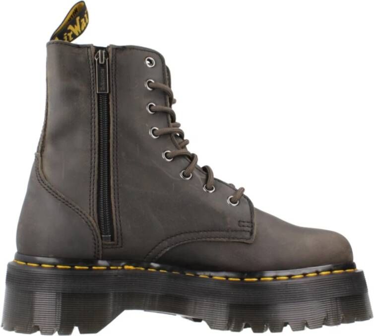 Dr. Martens Stijlvolle Veterschoenen met Jadon Gray Dames