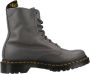 Dr. Martens 1460~PASCAL~GUNMETAL~~~~~~~~~~ Hoge sneakersHoge sneakersVeterbootsDames veterschoenenDames sneakersVrije tijd half-hoogHalf-hoge schoenenHeren veterschoenHeren sneakers Grijs - Thumbnail 2