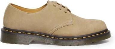Dr martens Dr. Martens 1461 Savannah Tan Beige Nubuck Lage veterschoenen