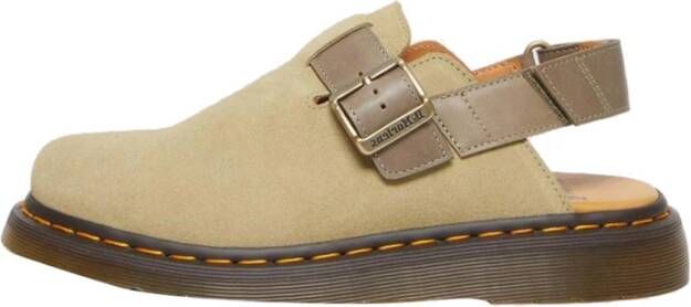 Dr. Martens Jorge Ii Pale Olive E.h Suede & Olive Carrara