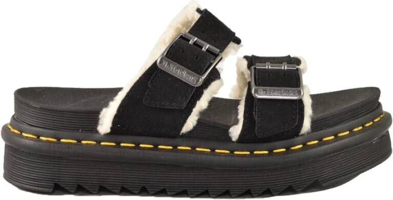 Dr. Martens Suede Plush Sandaal