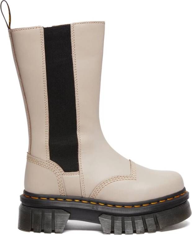 Dr. Martens Taupe Pisa Jadon III Laarzen Beige Dames