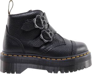 Dr. Martens Verstelbare Leren Enkellaarzen Zwart Dames