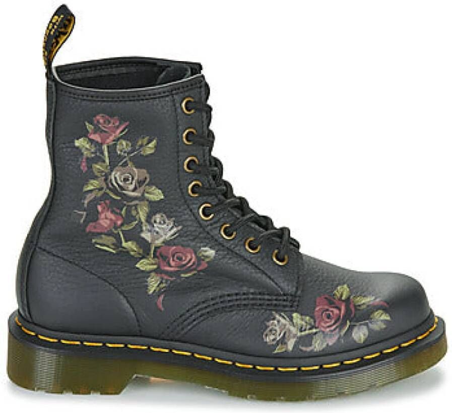 Dr. Martens Vervallen Rozen Klassieke Zwarte Laarzen Black Dames - Foto 2