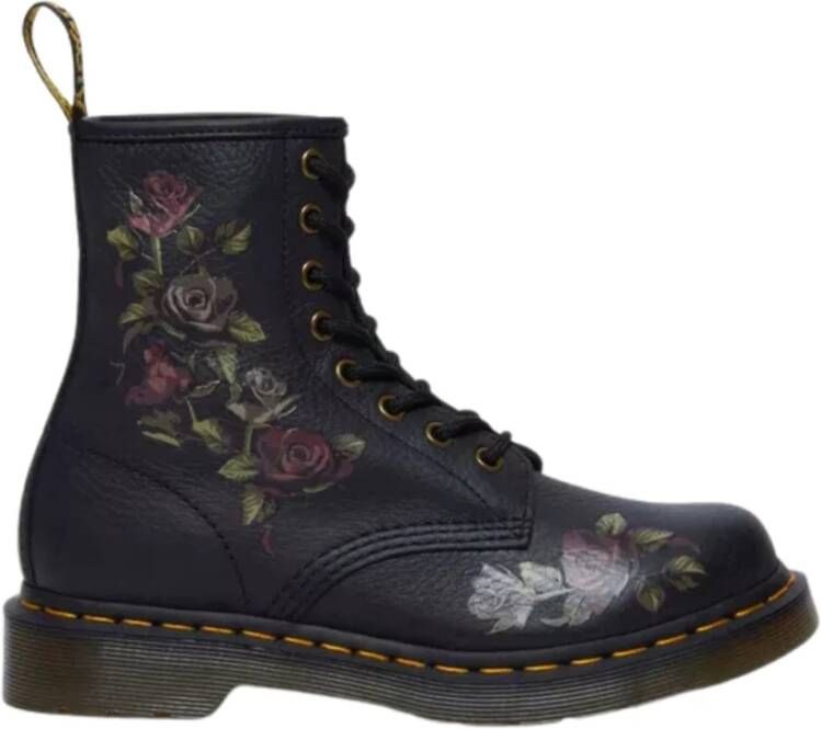 Dr. Martens 1460~BLACK~~~~~~~~~~~~~~~~~~~~ Hoge sneakers Veterlaarzen Dames veterschoenen Dames sneakersHalf-hoge schoenen Zwart
