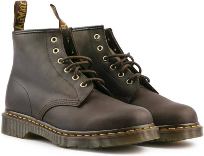 Dr. Martens Klassieke Bruine Leren Veterschoenen Brown Heren