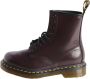 Dr. Martens Leren Veterschoenen Purple Dames - Thumbnail 1