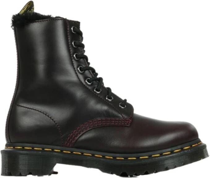 Dr Martens Serena Oxblood Atlas Booties Dr. Martens Zwart Dames