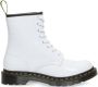 Dr Martens 1460 Patent Croc Emboss Leather Boots Dr. Martens Wit Dames - Thumbnail 1