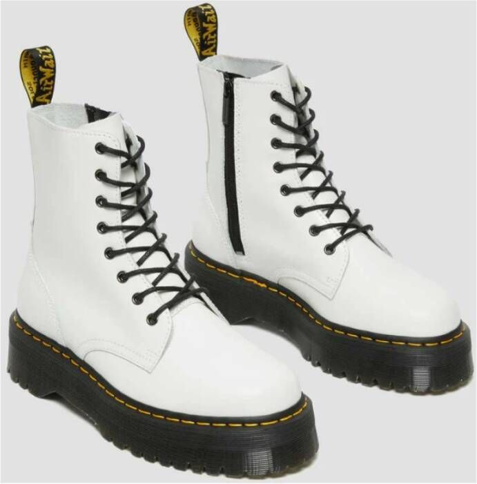 Dr. Martens Dr Martens Schoenen Enkellaarsjes DM11822100-1460-WHITE Unisex Wit - Foto 20