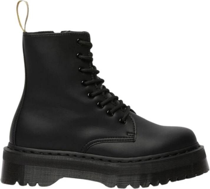 Dr. Martens Eco-leren ritslaarzen zwarte platformszool Black - Foto 3