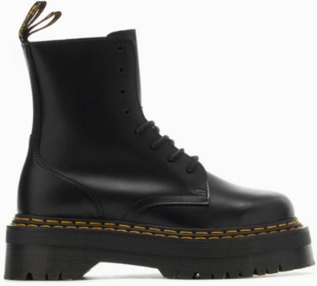 Dr. Martens Zwarte Jadon Veterschoenen Black Dames