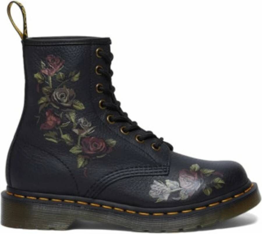 Dr. Martens 1460~BLACK~~~~~~~~~~~~~~~~~~~~ Hoge sneakersVeterlaarzenDames veterschoenenDames sneakersHalf-hoge schoenen Zwart - Foto 4