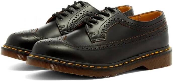 Dr. Martens Vintage 3989 Quilon Leren Blucher Schoenen Black Heren