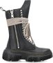 Rick Owens Zwarte Leren Enkellaarzen Black Dames - Thumbnail 5