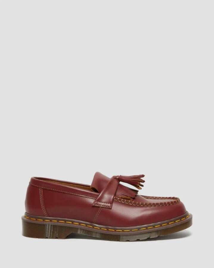 Dr. Martens Vintage Quilon Tassel Loafer Red Heren