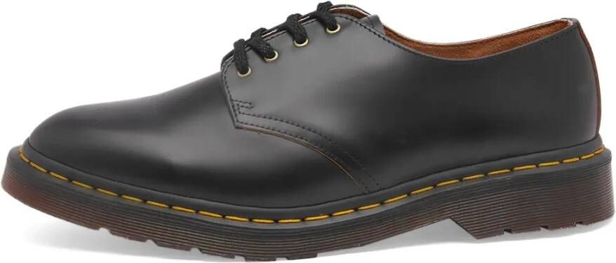 Dr. Martens Vintage Smooth Zwarte Leren Schoenen Black Heren