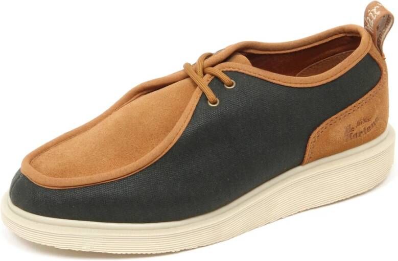 Dr. Martens Waxy Canvas+Hi Suede WP Geveterde Schoenen