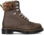 Dr. Martens Bruine Serena Collar Enkellaarzen Brown Dames - Thumbnail 1