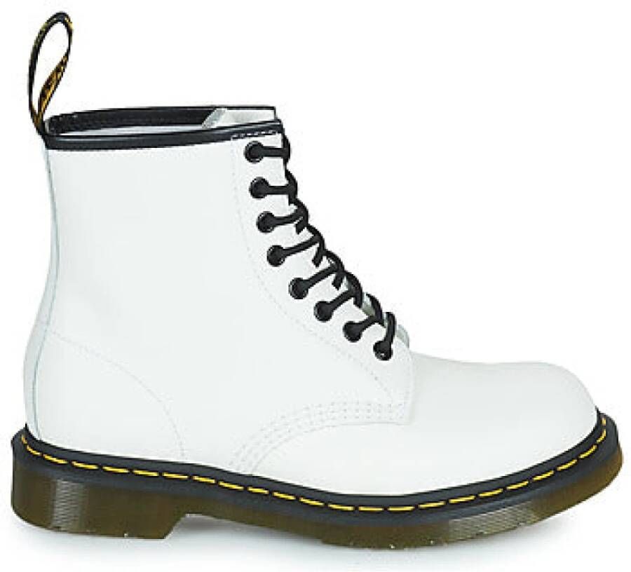 Dr. Martens Dr Martens Schoenen Enkellaarsjes DM11822100-1460-WHITE Unisex Wit - Foto 7
