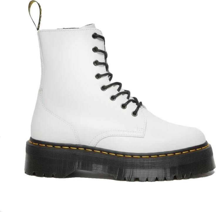 Dr. Martens Dr Martens Schoenen Enkellaarsjes DM11822100-1460-WHITE Unisex Wit - Foto 15