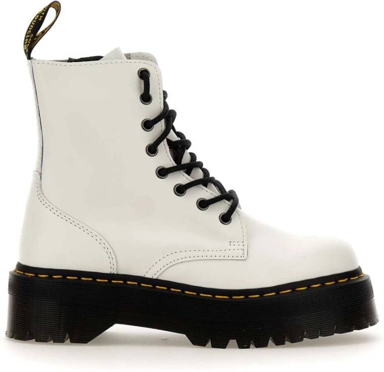 Dr. Martens Dr Martens Schoenen Enkellaarsjes DM11822100-1460-WHITE Unisex Wit - Foto 13