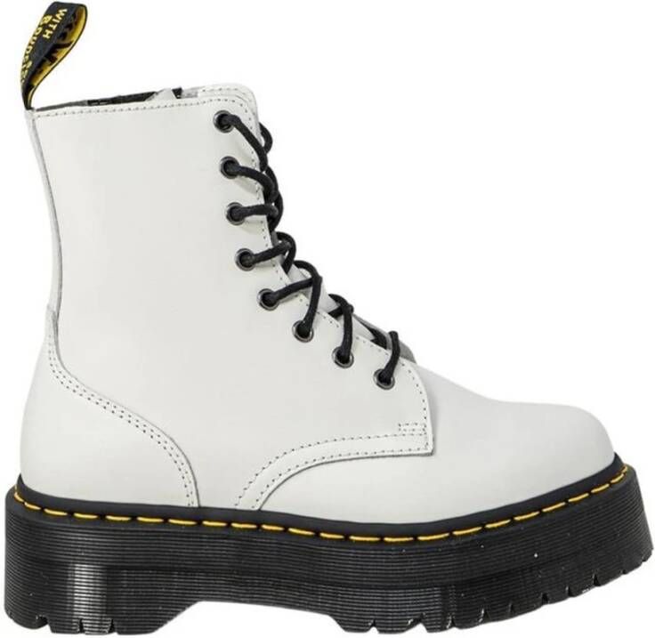 Dr. Martens Dr Martens Schoenen Enkellaarsjes DM11822100-1460-WHITE Unisex Wit - Foto 16