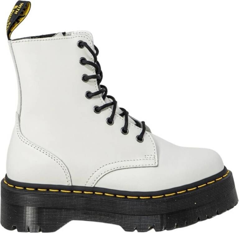 Dr. Martens Dr Martens Schoenen Enkellaarsjes DM11822100-1460-WHITE Unisex Wit - Foto 14