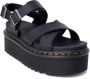 Dr. Martens Zwarte Sandalen met Stijl Model Naam Black Dames - Thumbnail 2