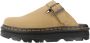 Dr. Martens Zebzag Suede Mules Brown- Brown - Thumbnail 1