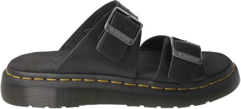 Dr. Martens Zwarte Analine Unisex Sandaal Black Dames