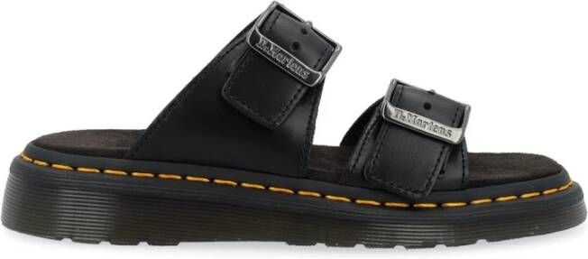 Dr. Martens Zwarte Aniline Josef Laarzen Black Heren